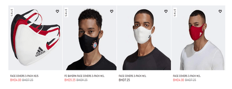 Adidas Face Cover