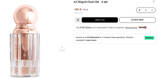 Al Majed Oud Cart