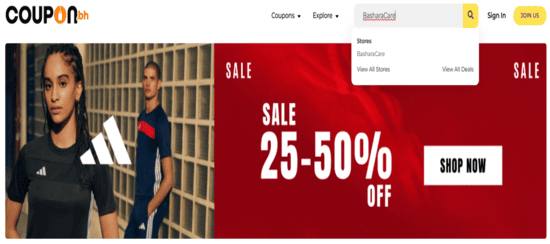 BasharaCare Search Store
