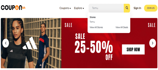 Temu Coupon.bh