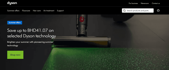 Dyson Website