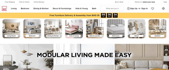 Home Box Website