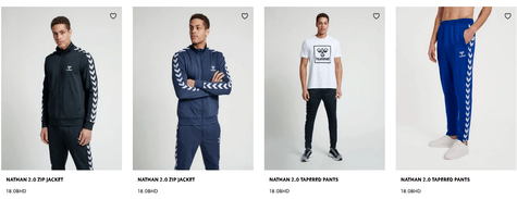 Now you can enhance their looks for any competition as Hummel offers a vast range of sportswear for the men