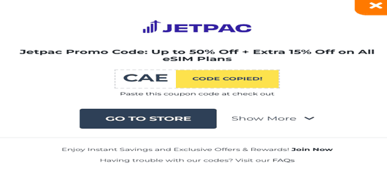 Jetpac Copy Code