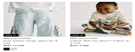 Marks & Spencer Kids