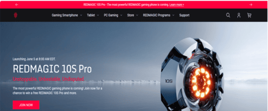 RedMagic Website