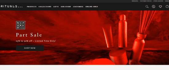 Rituals Website