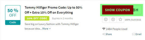 Tommy Hilfiger Code