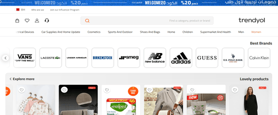 Trendyol Website